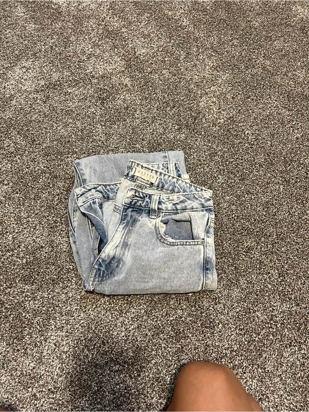 Harper Light Blue Skinny Jeans